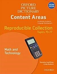 Oxford Picture Dictionary for the Content Areas: Reproducible Math and Technology (Loose Leaf)