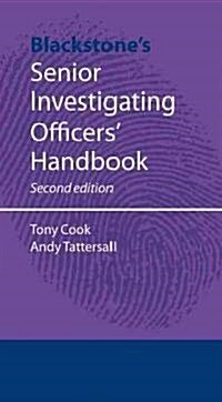 Blackstones Senior Investigating Officers Handbook (Paperback, 2nd)