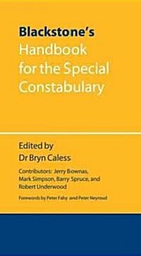 Blackstones Handbook for the Special Constabulary (Paperback)