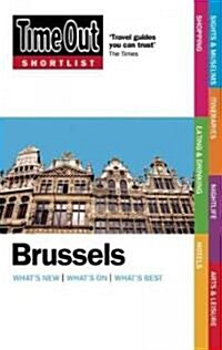 Time Out Shortlist Brussels, Bruges & Antwerp (Paperback)