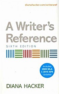 A Writers Reference / Sticks and Stones (Paperback, 6th, PCK, Spiral)