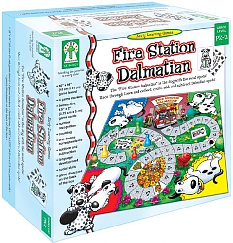Fire Station Dalmatian: The Fire Station Dalmatian Is the Dog with the Most Spots! Race Through Town and Collect, Count, Add, and Subtract Dal (Other)
