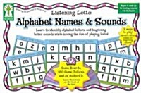 Alphabet Names & Sounds: Learn to Identify Alphabet Letters and Beginning Letter Sounds While Having the Fun of Playing Lotto! [With 180 Game Tokens a (Board Games)