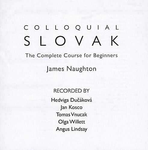 Colloquial Slovak (Audio CD, 2nd)