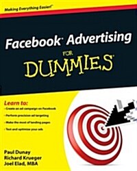 Facebook Advertising for Dummies (Paperback)