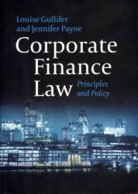 Corporate finance law : principles and policy