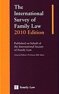 The International Survey of Family Law 2010 (Hardcover, 2010)