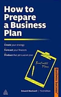 How to Prepare a Business Plan (Paperback, 5 Revised edition)