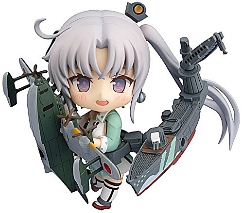 ねんどろいど 艦隊これくしょん -艦これ- 秋津洲 ノンスケ-ル ABS&PVC製 塗裝濟み可動フィギュア (おもちゃ&ホビ-)