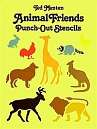 Animal Friends Punch-Out Stencils (Paperback)