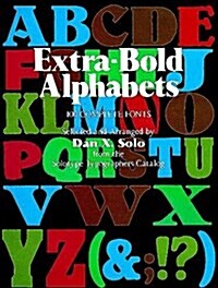 Extra-Bold Alphabets (Paperback)