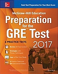 McGraw-Hill Education Preparation for the GRE Test (Paperback, 3, 2017)