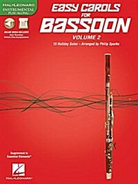 Easy Carols for Bassoon, Vol. 2: 15 Holiday Solos (Paperback)