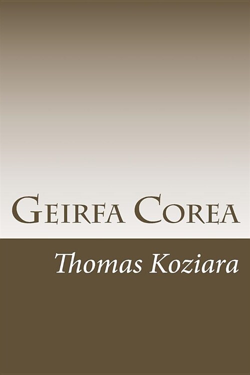 Geirfa Corea (Paperback)