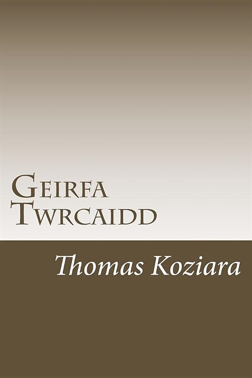 Geirfa Twrcaidd (Paperback)