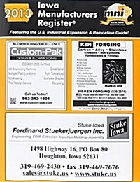 Iowa Manufacturers Register 2013 (Paperback)