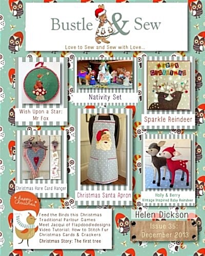 Bustle & Sew Magazine December 2013: Issue 35 (Paperback)