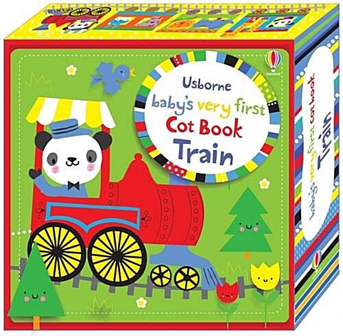 Babys Very First Cot Book Train (Rag book)