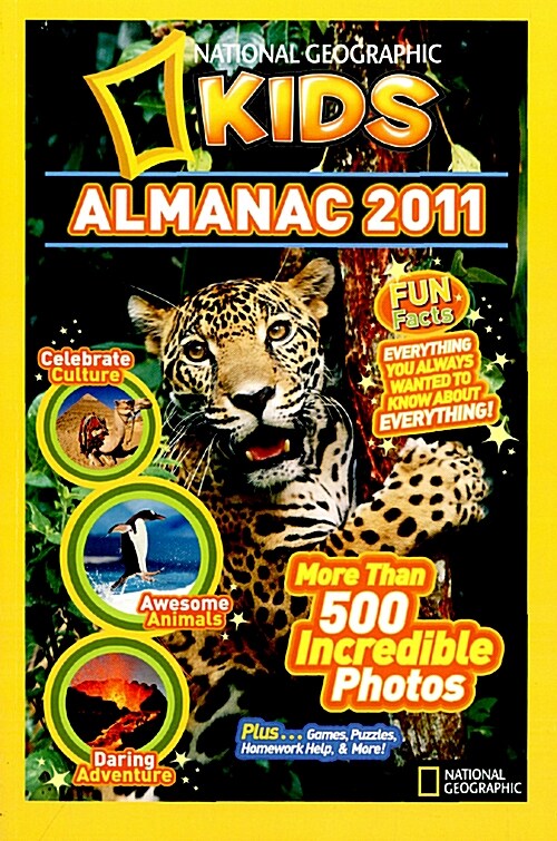 [중고] National Geographic Kids Almanac 2011 (Paperback)