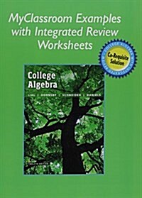 Worksheets for College Algebra with Integrated Review (Paperback, 12)