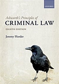 Ashworths Principles of Criminal Law (Paperback)