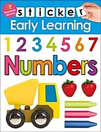 Numbers : Sticker Early learning (Paperback)