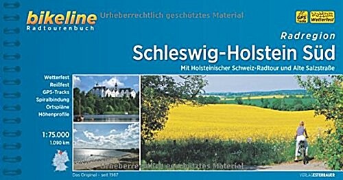 Schleswig - Holstein Sud Radatlas - Holsteiner Schweiz : BIKE.435 (Paperback, 3 Rev ed)