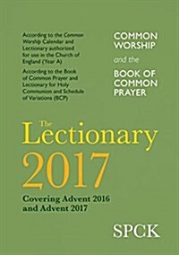Common Worship Lectionary 2017 (Paperback)