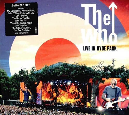 [수입] The Who - Live In Hyde Park [2CD+DVD]