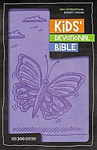 Nirv, Kids Devotional Bible, Leathersoft, Lavender: Over 300 Devotions (Imitation Leather)