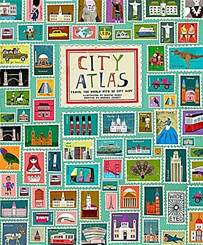 City Atlas : Travel the World with 30 City Maps (Hardcover)