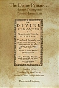 The Divine Pymander (Paperback)