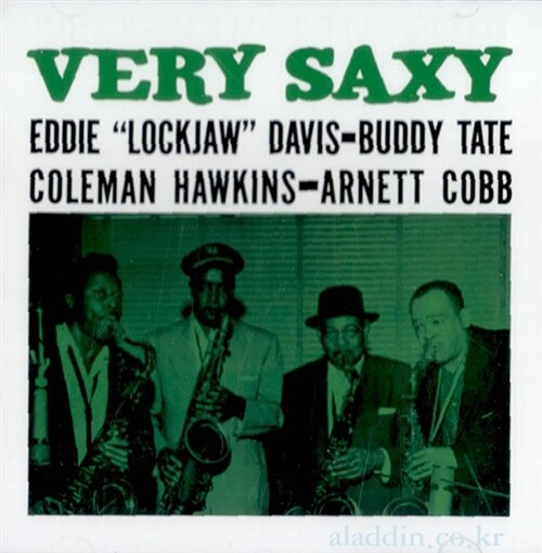 [수입] Eddie Lockjaw Davis, Buddy Tate, Coleman Hawkins & Arnett Cobb - Very Saxy [RVG Remasters]