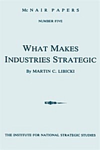 What Makes Industries Strategic: A Perspective on Technology, Economic Development, and Defense (Paperback)