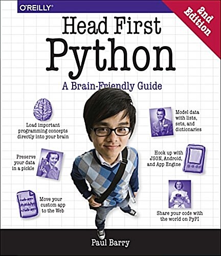 [중고] Head First Python: A Brain-Friendly Guide (Paperback, 2)