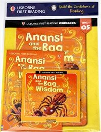 Anansi and the Bag of Wisdom  (Paperback, Audio CD, Workbook) - Usborne First Reading Workbook Set 1-05 