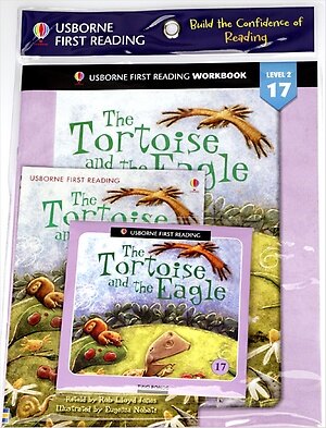 Usborne First Reading Workbook Set 2-17 : The Tortoise and the Eagle (Paperback + Audio CD + Workbook)