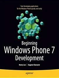 Beginning Windows Phone 7 Development (Paperback)
