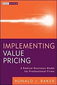 Implementing Value Pricing (Hardcover)