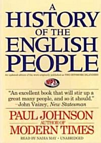 A History of the English People (MP3 CD)