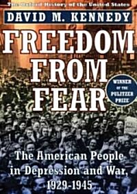 Freedom from Fear: The American People in Depression and War, 1929-1945 (Audio CD)