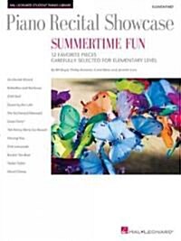 Piano Recital Showcase Summertime Fun (Paperback)