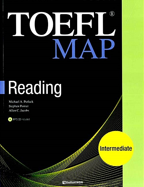 TOEFL MAP Reading Intermediate (본책 + Answer Book + MP3 CD 1장)