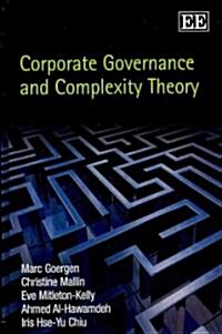 Corporate Governance and Complexity Theory (Hardcover)