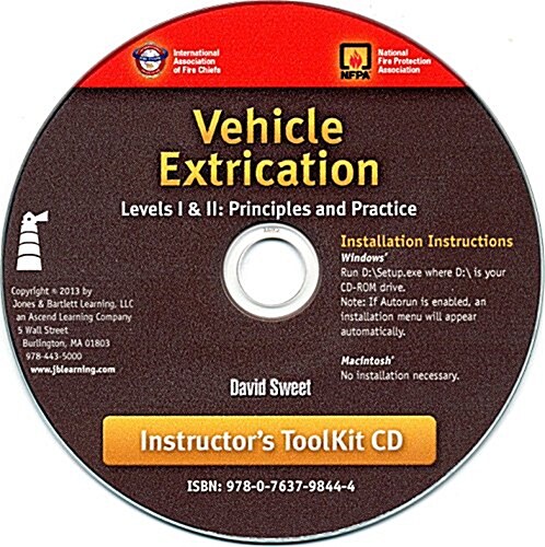 Vehicle Extrication Levels I & II: Principles and Practice Instructors Toolkit CD-ROM (Audio CD)