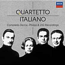 [수입] 이탈리아 사중주단 - Decca, Philips, DG 전집 [한정반 37CD]
