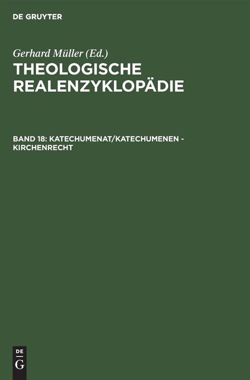 Katechumenat/Katechumenen - Kirchenrecht (Leather, Reprint 2020)