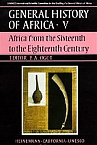 Africa from the Sixteenth to the Eighteenth Century (Hardcover)