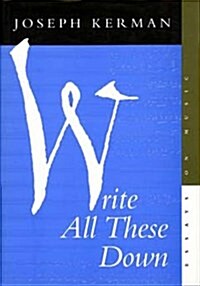 Write All These Down (Hardcover)