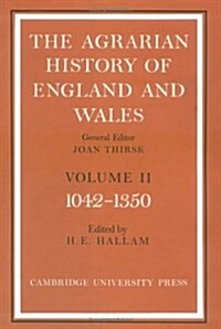 Agrarian History of England and Wales (Hardcover)